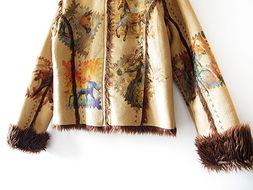 欧美棕色夹克图片欣赏,棕色夹克风采赏析